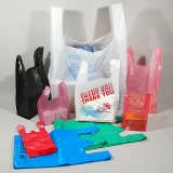 All Types Full Size Full Color Market T_shirt Plastic Bag